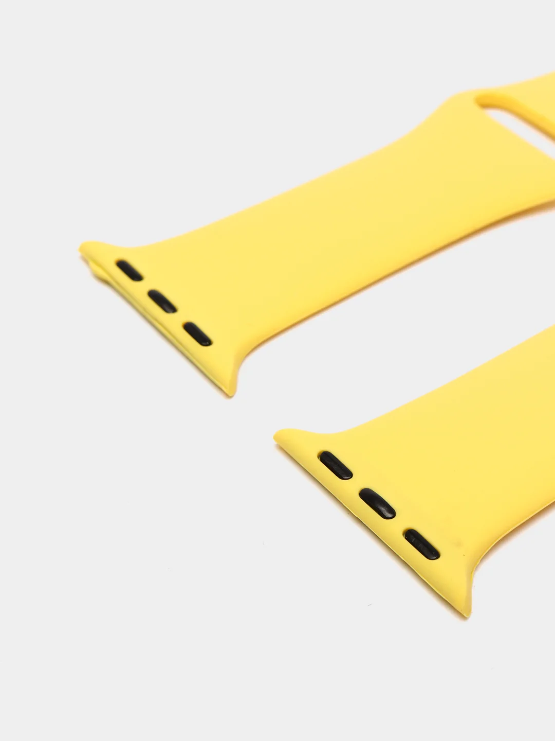 Желтый силиконовый ремешок для Apple Watch 38, 40, 42, 44