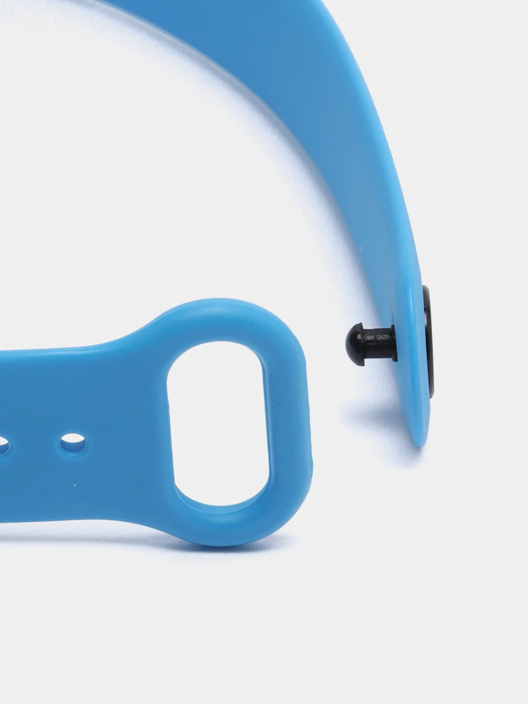 Синий силиконовый ремешок для Xiaomi Mi Band 5 / Mi Band 6