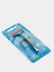 Станок бритвенный металлический с 2 лезвиями DORCO