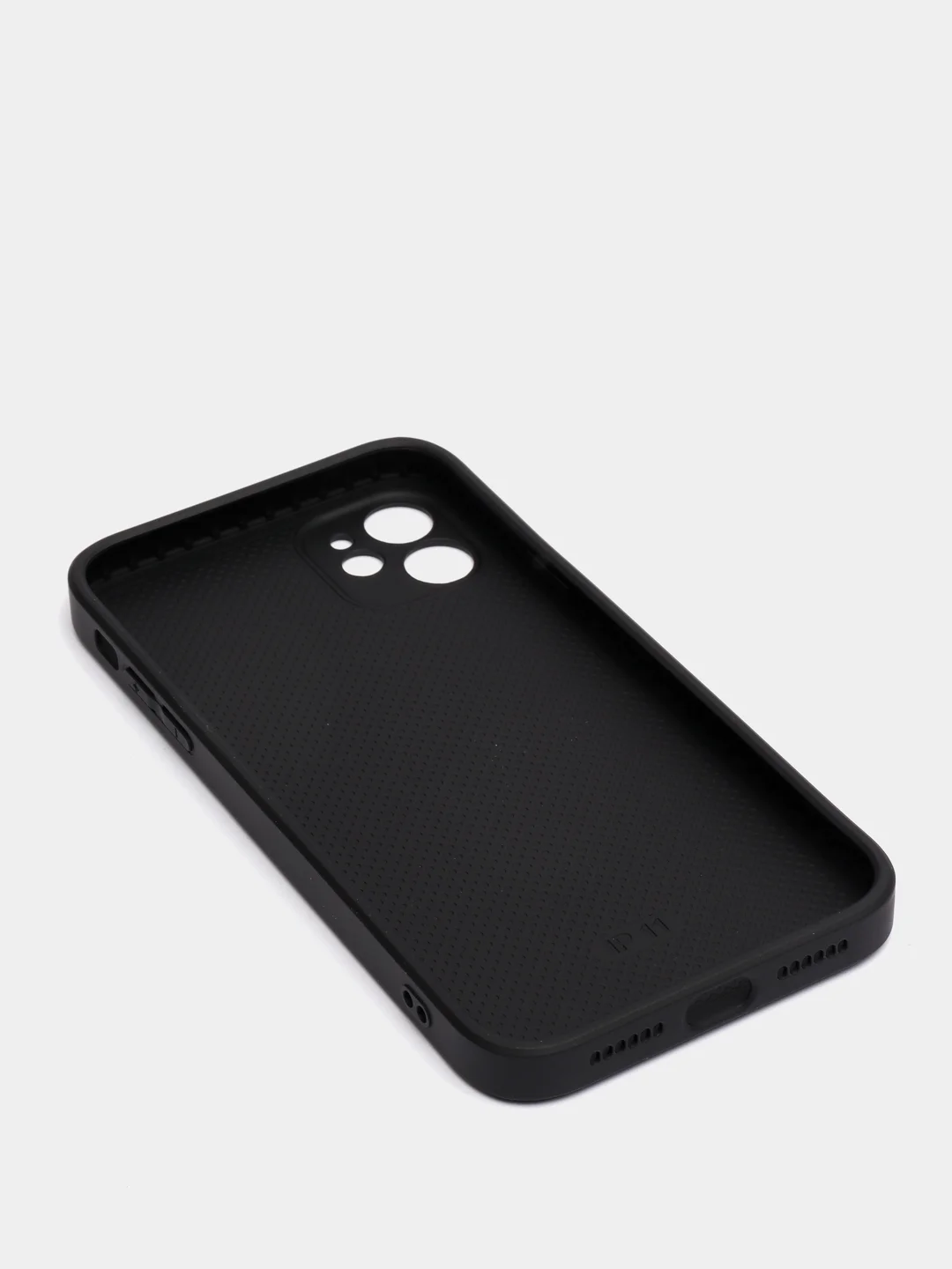 Черный кожаный чехол на айфон iPhone 11 Pro Max, 12 Pro, 12 Pro Max