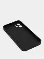 Черный кожаный чехол на айфон iPhone 11 Pro Max, 12 Pro, 12 Pro Max