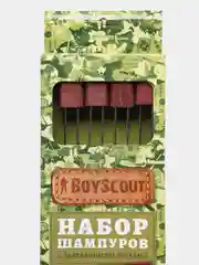 Шампуры двойные с деревянными ручками, 4 штуки