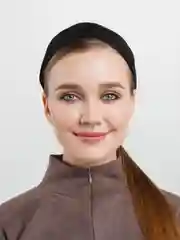 Синий повязка на голову женская