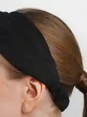 Синий повязка на голову женская