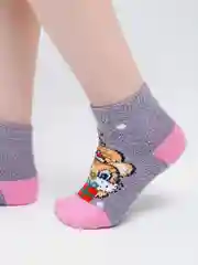 Розовый детские носки махровые "Тигренок"