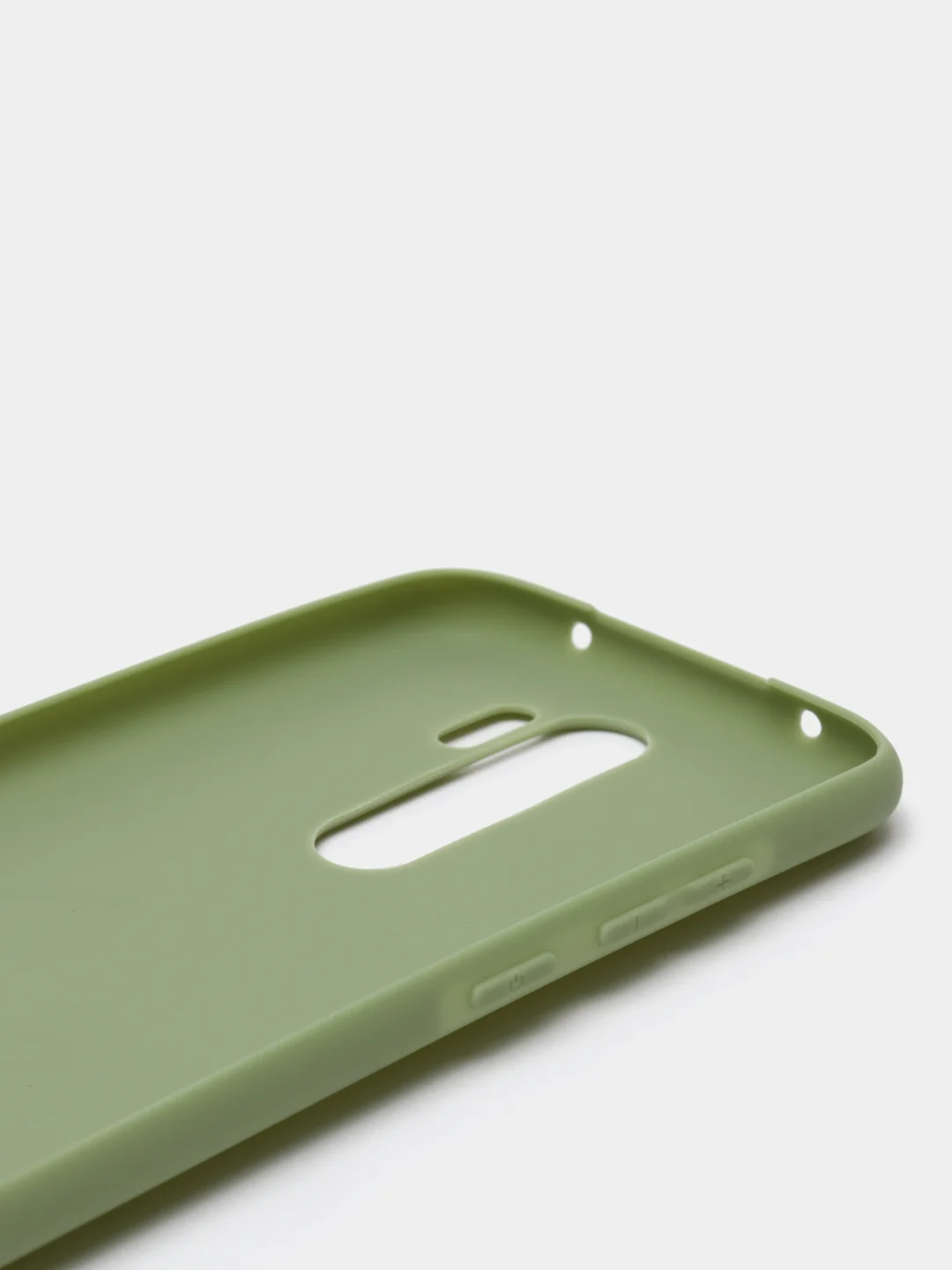 Приглушённый хаки чехол Xiaomi Redmi Note 8 Pro силиконовый