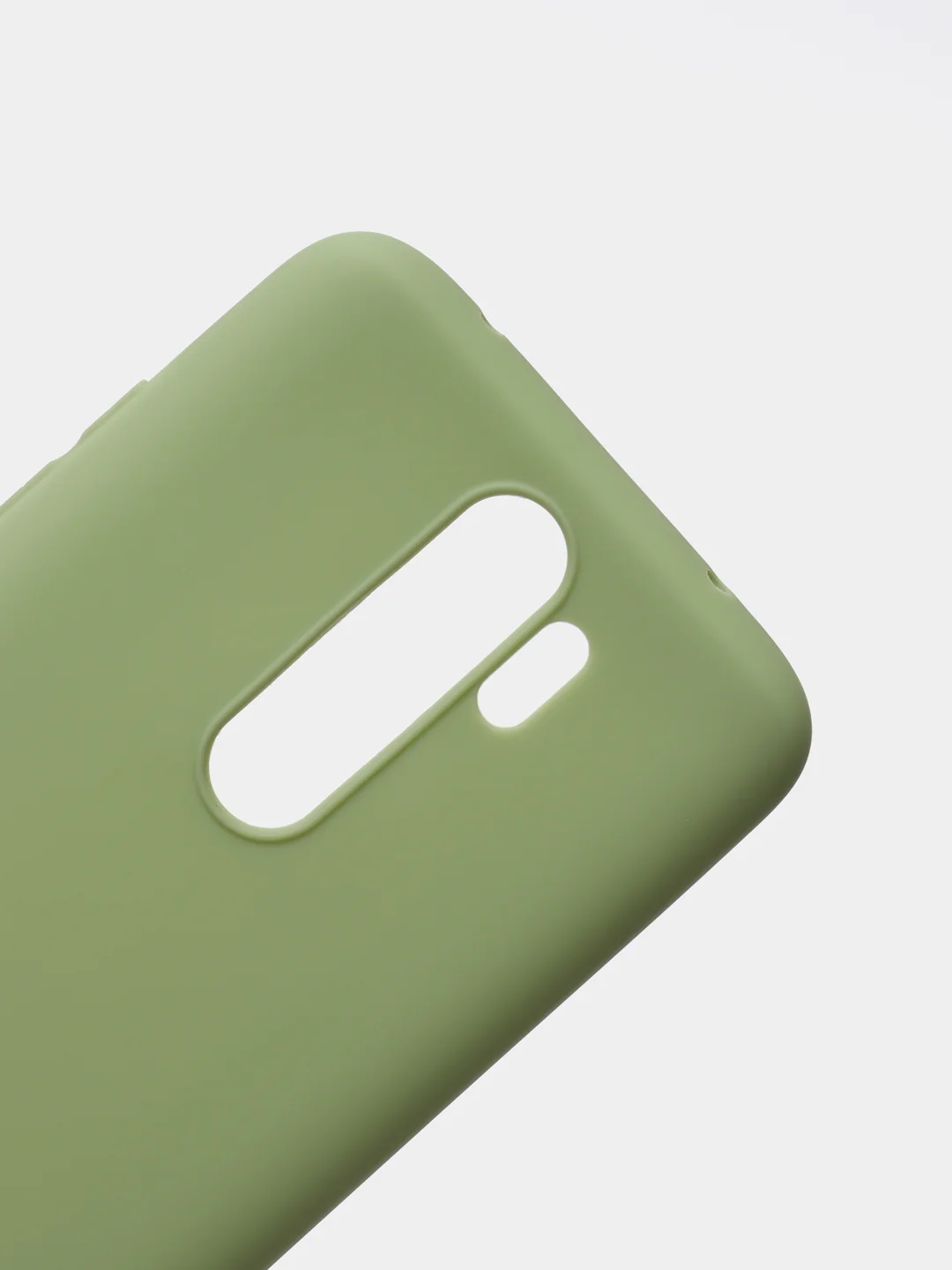 Приглушённый хаки чехол Xiaomi Redmi Note 8 Pro силиконовый
