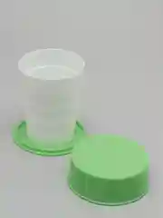 Лайм стаканчик дорожный "Дринк", складной, 0,14 л