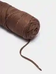 Коричневый шнур полиэфирный 100м, 3мм