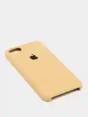 Терракотовый чехол Silicone Case для iPhone 7, 8, SE 2020, с открытым низом