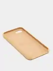 Терракотовый чехол Silicone Case для iPhone 7, 8, SE 2020, с открытым низом