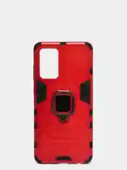 Красный чехол противоударный с кольцом-держателем на Samsung Galaxy A72 (Самсунг Галакси А72)