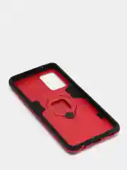 Красный чехол противоударный с кольцом-держателем на Samsung Galaxy A72 (Самсунг Галакси А72)