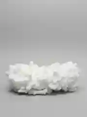 Белый пряжа Alize puffy, большие петельки, микрополиэстр, 100 г