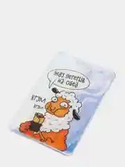 Прозрачный бейджи прозрачные "Голография"