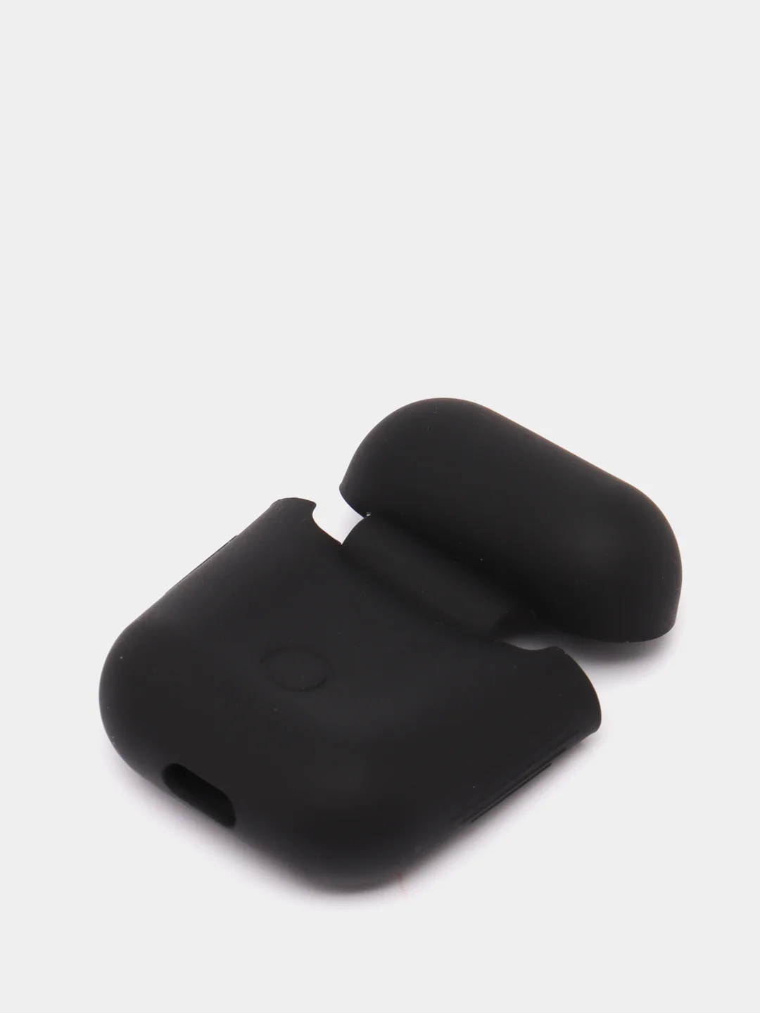 Черный силиконовый чехол для AirPods 1 и 2