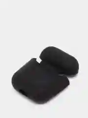 Черный силиконовый чехол для AirPods 1 и 2