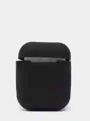 Черный силиконовый чехол для AirPods 1 и 2