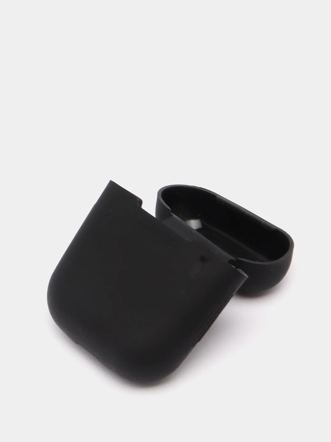 Черный силиконовый чехол для AirPods 1 и 2