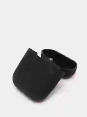 Черный силиконовый чехол для AirPods 1 и 2