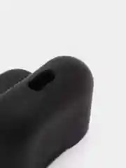 Черный силиконовый чехол для AirPods 1 и 2
