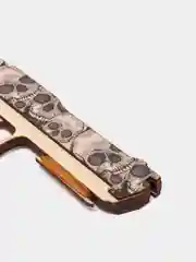 Индиго деревянный пистолет-резинкострел CS:GO, НЕ наклейка, Драгон глсс, Лесной дух, Банан