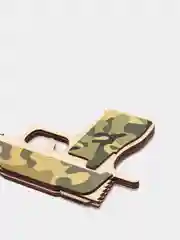 Лесной зеленый деревянный пистолет-резинкострел CS:GO, НЕ наклейка, Драгон глсс, Лесной дух, Банан