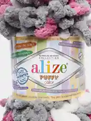 Аметистовый пряжа Alize Puffy Color