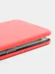 Красный чехол книжка Samsung Galaxy A01, Самсунг Галакси А01