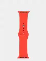 Красный силиконовый ремешок для Apple Watch 38, 40, 42, 44