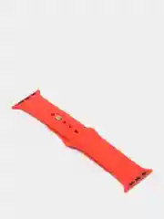 Красный силиконовый ремешок для Apple Watch 38, 40, 42, 44