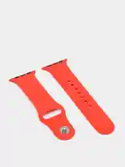 Красный силиконовый ремешок для Apple Watch 38, 40, 42, 44