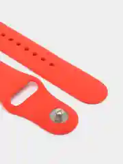 Красный силиконовый ремешок для Apple Watch 38, 40, 42, 44