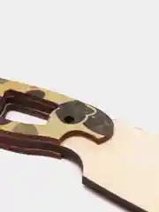 Ледяной нож деревянный гравировка CS GO