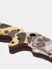 Аметистовый деревянный нож "Пират"