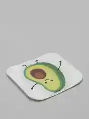Коричневый 3d наклейки стикеры на телефон с рисунками Авокадо