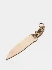Лимонный нож деревянный гравировка CS GO