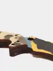Желтый деревянный нож "Пират"