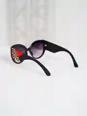 Черный женские солнцезащитные очки с защитой от ультрафиолета, UV400