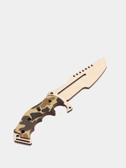 Нож деревянный гравировка CS GO