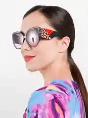 Серый женские солнцезащитные очки с защитой от ультрафиолета, UV400