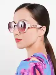 Розовый женские солнцезащитные очки с защитой от ультрафиолета UV400