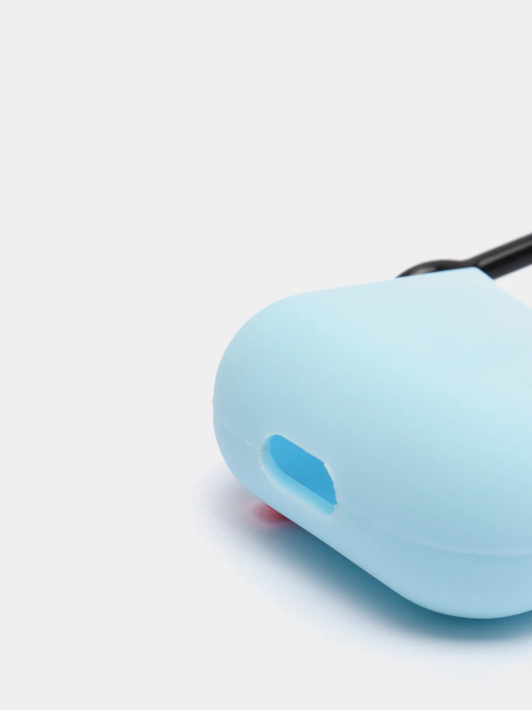 Голубой чехол для наушников AirPods силиконовый МУЛЬТЯШКИ