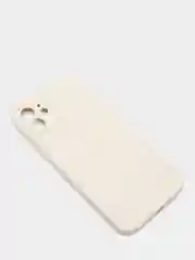 Белый чехол на айфон iPhone 11, 12, 13, 14, 15, XR, Pro, Pro Max. Кожаный