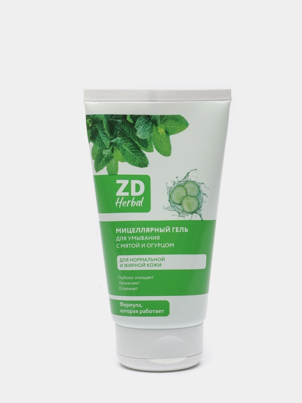 Мицеллярный гель для умывания ZD Herbal, 150 мл