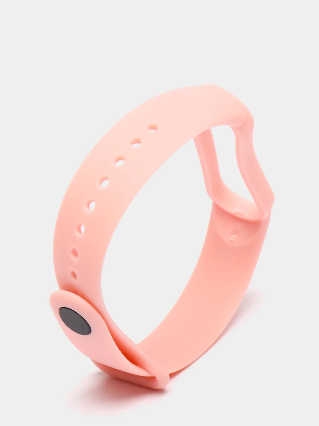 Розовый силиконовый ремешок для Xiaomi Mi Band 6, Mi Band 5, ми банд 5/6