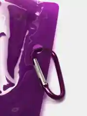 Фиолетовый складная бутылка для воды гибкая