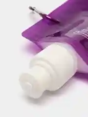 Фиолетовый складная бутылка для воды гибкая