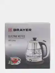 Чайник электрический BRAYER BR1046 1 л стеклянный