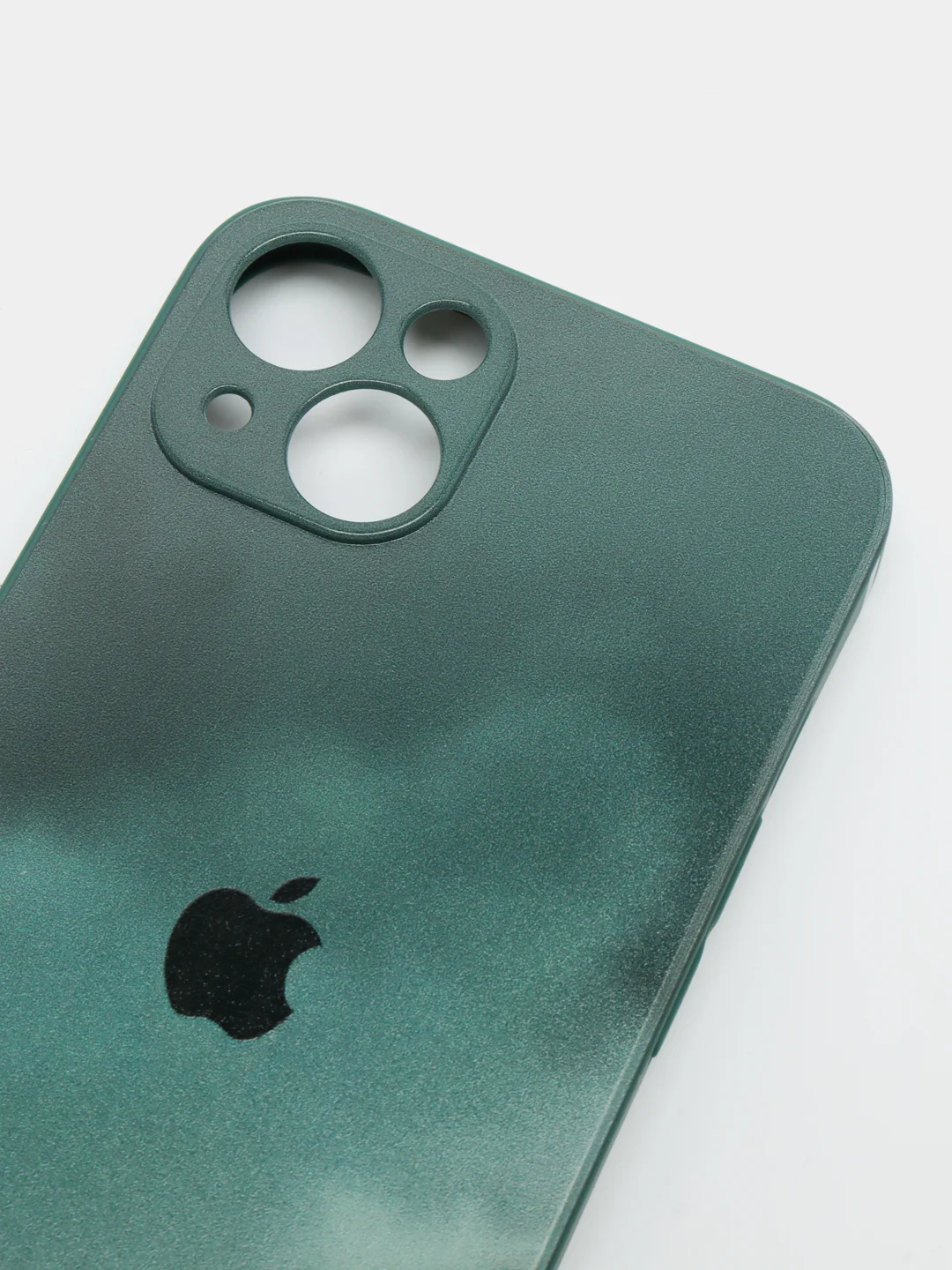 Лесной зеленый чехол для Айфон (iPhone) 11 / 14 / 13 Pro / Max / 7 / 8 / Plus X / XS XR / 12 Mini, силиконовый